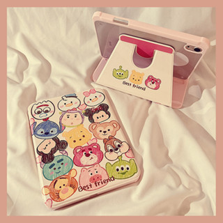 🔥ส่งจากไท🔥animal การ์ตูน สัตว์ cute เคส for iPad Gen10 10.9 2022 Gen9 10.2 pro 11 2021 เคสไอแพด Air4 5 Case การหมุน 360