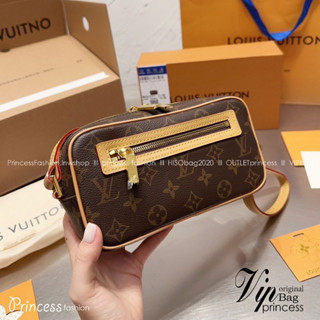 L/V Monogram Pochette Cite shoulder bag  กระเป๋าสะพาย รับรองว่าดีงาม ลูกเล่นคลาสสิคผสาน ขนาดน่ารัก