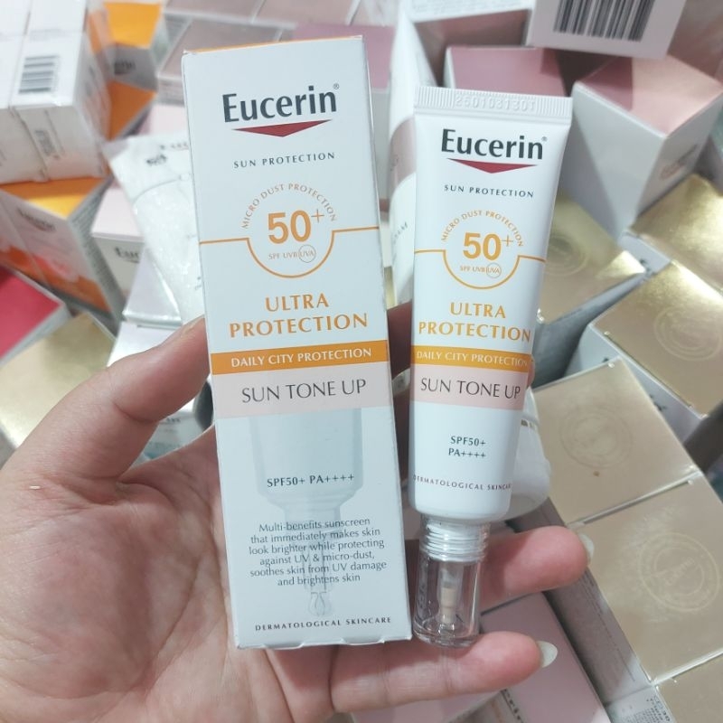 กันแดด โทนอัพ | ยูเซอริน Eucerin Sun Protection Tone Up SPF50 30 ml | Sunscren for Face | SPF 50+ | Face Skincare