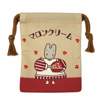 ถุงผ้าจิ๋ว ma MarronCream Mini Purse Sanrio Characters Fancy Retro Marron Cream