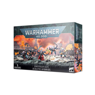 [200Bพร้อมส่ง] Warhammer: 40K: GENESTEALER CULTS ACOLYTE HYBRIDS โมเดลเกมสนามจำลอง