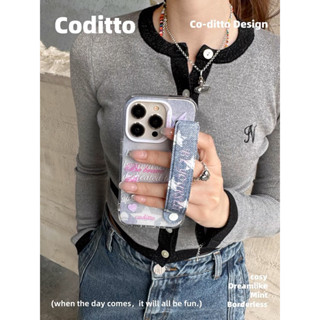 เคสไอโฟน Coditto Cody dreamlike purple**มีสายคล้องมือ แท้💯 | Coditto case iphone💜