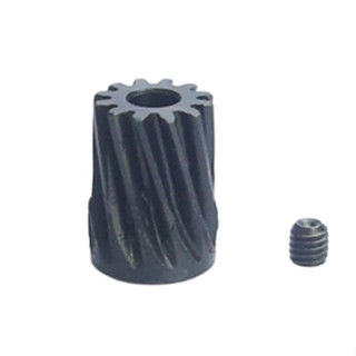 [อะไหล่ฮอ] พีเนียน มอเตอร์ เฟืองเฉียง เนื้อเหล็ก แกน 3.5mm Motor Pinion Gear (มีหลายขนาด) สำหรับ 450 470 380 X3