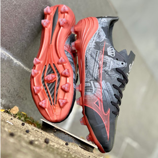 รองเท้า สตั๊ด ฟุตบอล มิซูโน่ อัลฟ่า Mizuno Alpha Sergio Ramos รุ่นท็อปเจแปน ฟรี ของแถม ถุงผ้า + ดันทรง + กล่อง