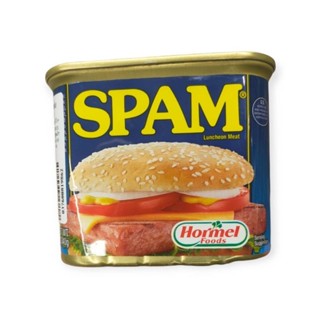 Spam Luncheon Meat 340g.เนื้อหมูบดอัดก้อนปรุงรส 340กรัม