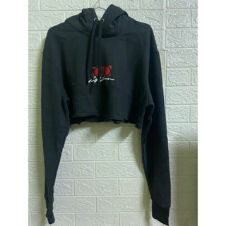 Woman Hoodie Crop BL