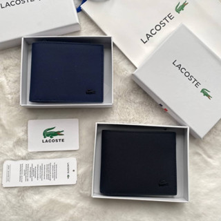 (ส่งฟรี+สด/ผ่อน+รับประกัน)กระเป๋าสตางค์ Lacoste ของแท้ของใหม่การันตีถูกกว่าในช้อป