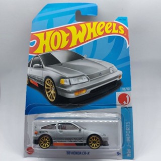 รถเหล็ก Hotwheels 88 HONDA CR X (ib43)