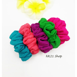 NK21 โดนัทรัดผม หนังยางรัดผม  scrunchies,Scrunchies,Scrunchy,Hair accessories,Elastic hair tie