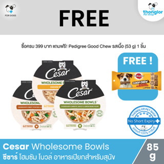 (ฟรี! วันที่ 1 - 31 ส.ค. 66) Mars Cesar Wholesome Bowl - ซีซาร์ โฮมซัม โบวล์ (85g)