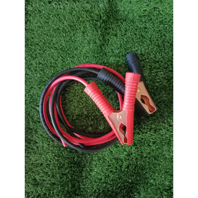 ที่คลีปแบตเตอรี่รถยนต์ 100A สีแดง + สีดํา 90 mm. พร้อมสายเบอร์4 ยาว1เมตร