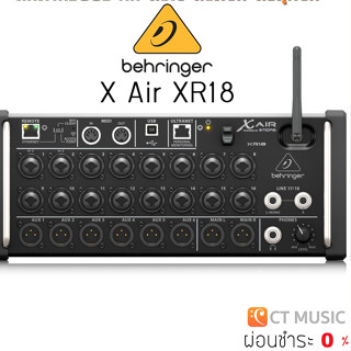 Behringer X Air XR18 18-Channel, 12-Bus Digital Mixer for iPad/Android Tablets