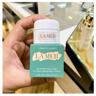 LA MER CREAM 7ml. ( the moisturizing cream 7ml) ลา แมร์ ครีมบำรุงผิวหน้า