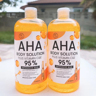 1แถม1 AHA 95% สูตรเข้มข้น บำรุงผิว เซรั่มผิว ไอวี ริช 500ml