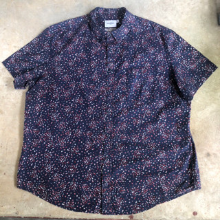 เสื้อฮาวาย Vtg.Hawaii Shirt GOODIELLOW MADE IN CHINA Sz.XXL 100% COTTON