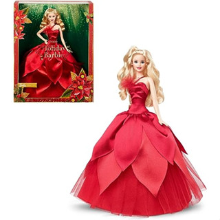 Barbie Holiday Barbie [ตุ๊กตาแต่งตัว] [Signature Black] [6 Years Old] HBY03 Red