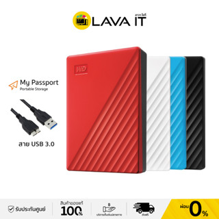 WD HDD 5 TB External Harddisk 5 TB ฮาร์ดดิสพกพา WD My Passport 5 TB USB 3.0