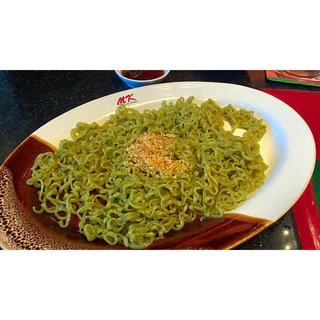บะหมี่ผักโมโรเฮยะ 2 ห่อ บะหมี่ผัก เพื่อสุขภาพ บะหมี่ผักmk เส้นกากใยอาหารสูง ทำได้หลายเมนู