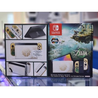 [ประกันศูนย์ไทย18เดือน] Nintendo : Nintendo Switch OLED The Legend of Zelda Tears of the Kingdom Edition Limited Edition