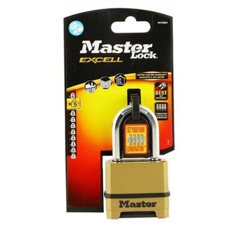 MASTER LOCK กุญแจรหัสคล้อง M175EURDLF ขนาด 51 MM