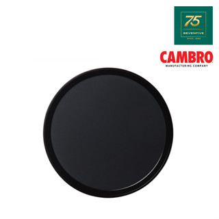 CAMBRO ถาดเสิร์ฟอาหาร ถาดเสิร์ฟ ถาดบริการ ถาดทรงกลม ขนาดผ่านศูนย์กลาง35.5ซม CAM1-PT1400