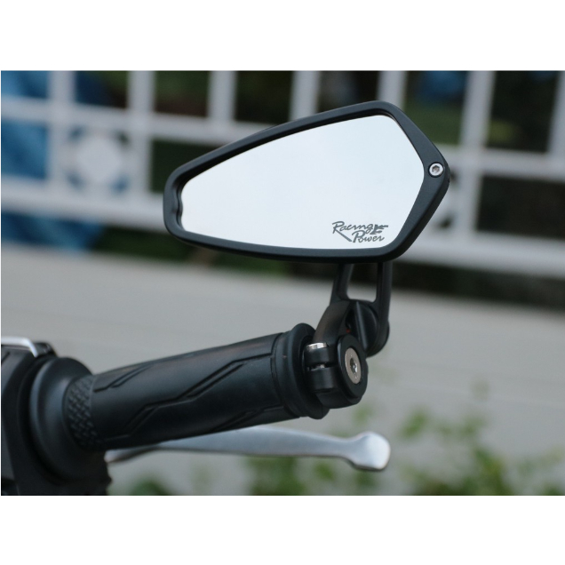 กระจกปลายแฮนด์ ทรงCRG Racing Power