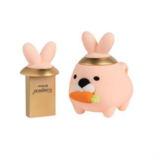 Kingston (แฟลชไดร์ฟ) Data Traveler® 2023 Limited Edition Mini Rabbit (DTCNY23/64GB) USB 3.2 Gen 1/64 GB FLASH DRIVE/1Years Warranty BY SYNNEX