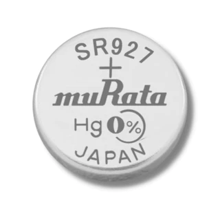 ถ่านกระดุม Sony/MURATA 399/SR927 แท้100% made in japan แผง 5 ก้อนและแยก 1 ก้อน