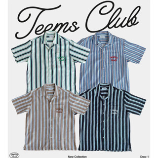 Teemsclub - Boyfriend Shirt เสื้อเชิ้ตแขนสั้น