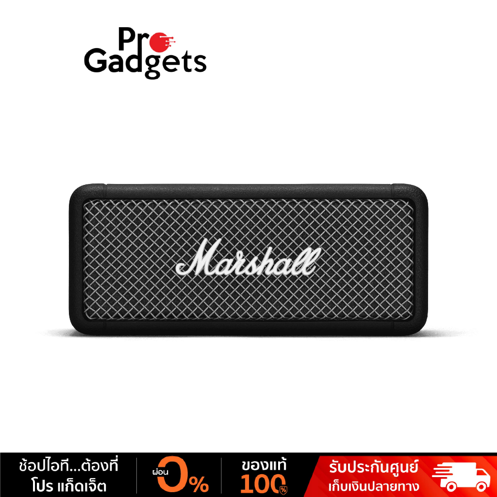 Marshall Emberton Bluetooth Speaker Black ลำโพงบลูทูธ