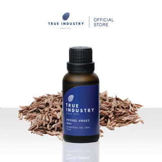 True industry น้ำมันหอมระเหย 100 % กลิ่นยี่หร่า (Pure Fennel Sweet essential oil)