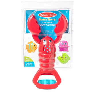 [เกมในสระ] รุ่น 6669 ของเล่นในสระ รุ่นปูหนีบ Melissa &amp; Doug Louie Lobster Claw Catcher Pool Toy รีวิวดีใน Amazon USA ไม่เหมือนใคร ทำจากพลาสติกอย่างดี สีสันสดใส ทนทาน