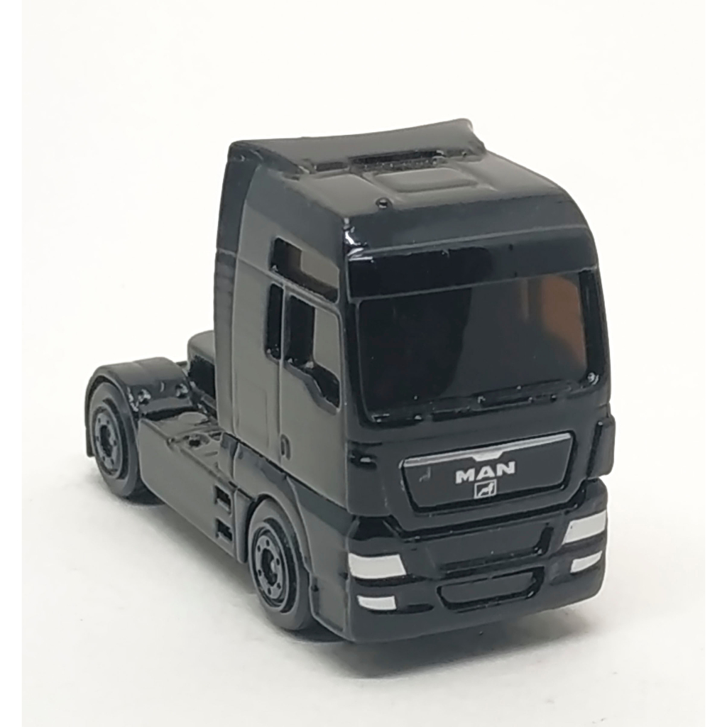 Majorette Truck - Man TGX Truck Head - สีดำ / scale 1/100 (2.2") no Package