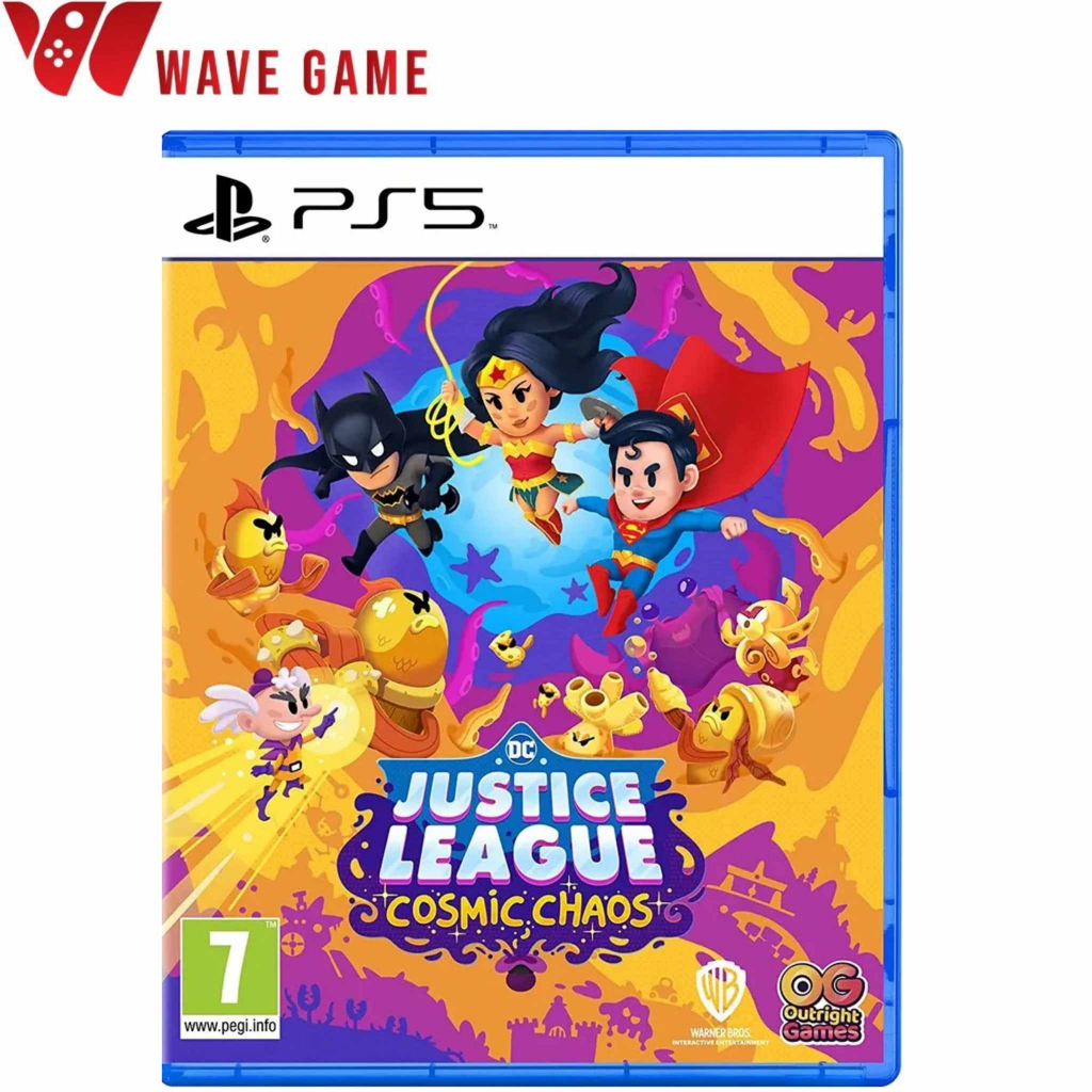 ps5 dc justice league cosmic chaos ( english zone 2 )