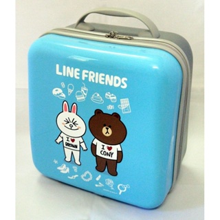 กระเป๋าเดินทางแบบถือ ขนาด 13 นิ้ว พิมพ์ลาย Line Friends ลิขสิทธิ์แท้ สินค้า Premium จาก KBank