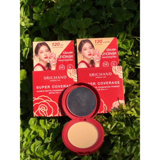 Srichand แป้งตลับแดง Super Coverage Foundation Powder SPF35 PA++++