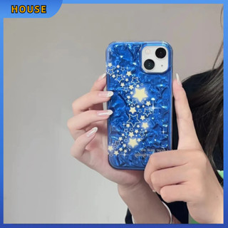 💲คูปองเคลม💲เคสไอโ case for iphone 11 12 ท้องฟ้าเต็มไปด้วยดวงดาว เคส 14 13 12 11 pro max ซิลิโคนเหลว ป้องกันการตก