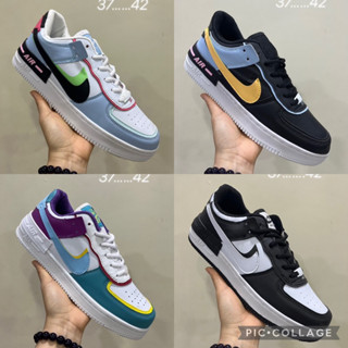 สินค้าพร้อมส่ง รองเท้าผ้าไบ  Air Force รุ่นใหม่ไม่ใช่ผู้หญิง