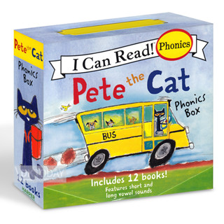 DKTODAY หนังสือ I CAN READ PHONICS : PETE THE CAT (12 BOOKS)