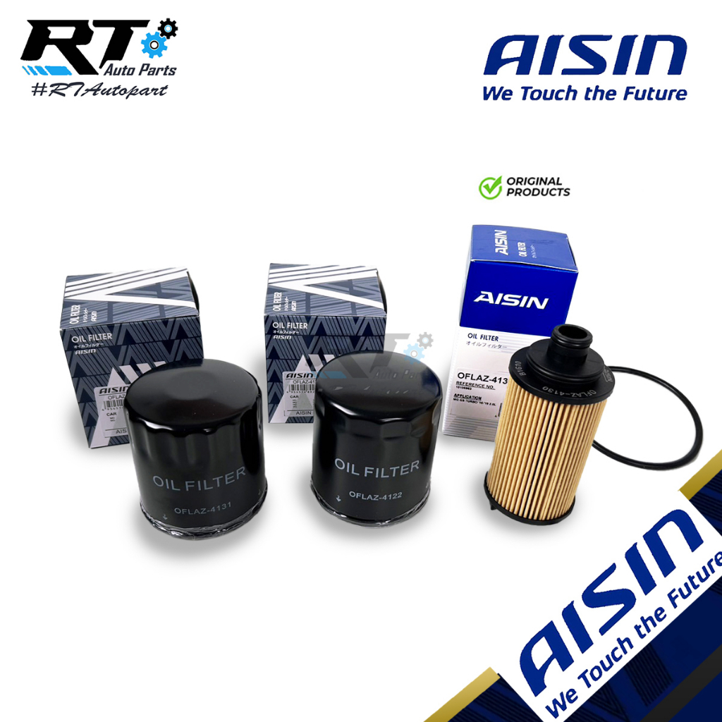Aisin กรองน้ำมันเครื่องMG 3 MG 5 MG 6 MG ZS / กรองเครื่อง MG3 MG5 MG6 MGZS MG ZS / LPW100180 / 10073