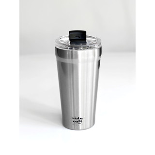 แก้ว Trudeau Tumbler Stainless Steel 16oz แก้วสเตนเลส 2 ชั้น อย่างดี แบรนด์ Trudeau  by Vista Cafe