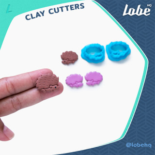 Hedgehog A Clay Cutter/ Clay Tools/ Polymer Clay Cutter/ แม่พิมพ์กดดินโพลิเมอร์รูปทรงน้องเม่น