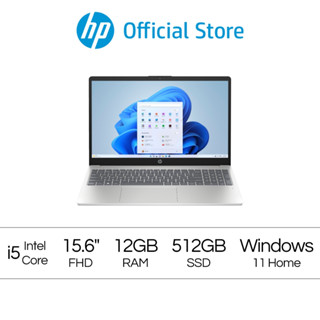 [ผ่อน 0%] HP Laptop 15-fd0027TU Core i5-1335U/ 12GB/ 512GB/ Win11 Home/ 2Yr onsite