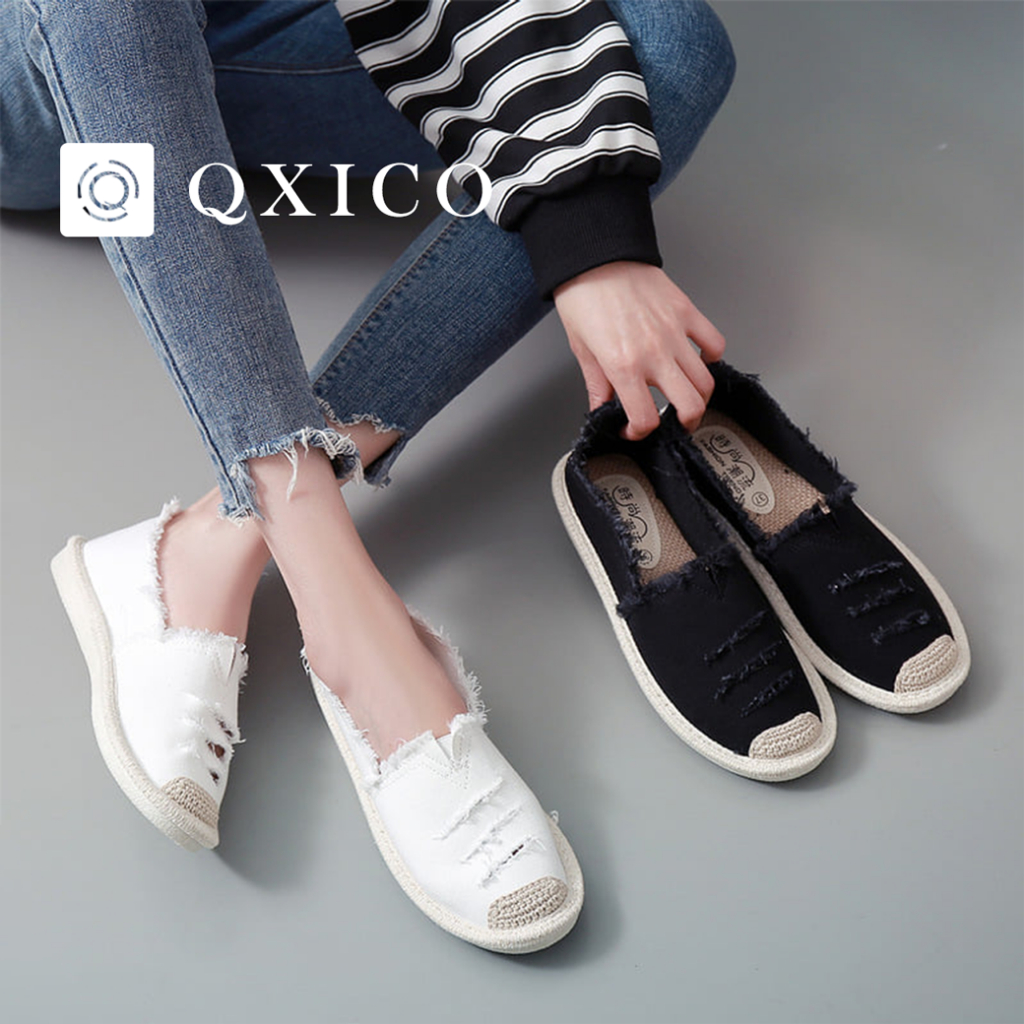 Qxico รุ่น QZ122 รองเท้าผ้าใบคอลใหม่ สวยเซอร์ โคตรเก๋ ❗
