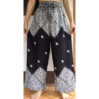 Elephant pant Harem pant กางเกงช้าง กางเกงเอวสูง กางเกงยาว ผญ  ผ้านิ่ม ใส่สบาย ไม่ร้อน