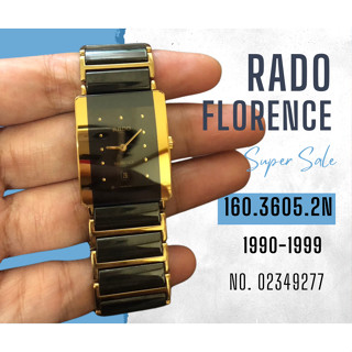 Rado - Florence 160.3605.2N ของแท้ 100% นาฬิกาข้อมือ ระบบ quartz