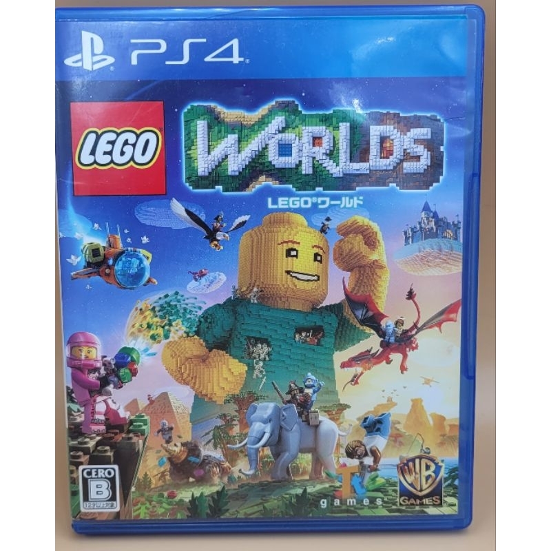 (มือสอง) มือ2 เกม ps4 : Lego Worlds ภาษาญี่ปุ่น โซน2 แผ่นสวย #Ps4 #game #playstation4