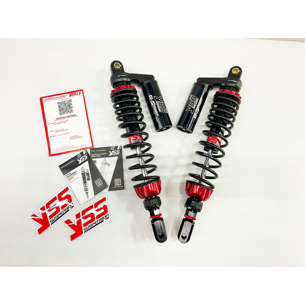 โช้คหลัง (YSS)  GAS TOP LINE GSPORT BLACK SERTES L35 HO/NEW FORZA 300 18>/FORZA 350  20> **ของแท้มีใบรับประกัน**