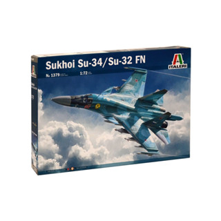 พลาสติก โมเดล ประกอบ ITALERI สเกล 1/72 SUKHOI SU-34/SU-32 FN (1379)