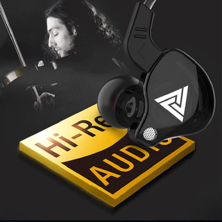 QKZ AK6 in ear ของแท้ คุณภาพดี เสียงดี เบสแน่น หูฟังอินเอียร์ ระดับเสียง HI-FI ไมค์เพิ่ม/ลดเสียง สายยาว 1.2 เมตร